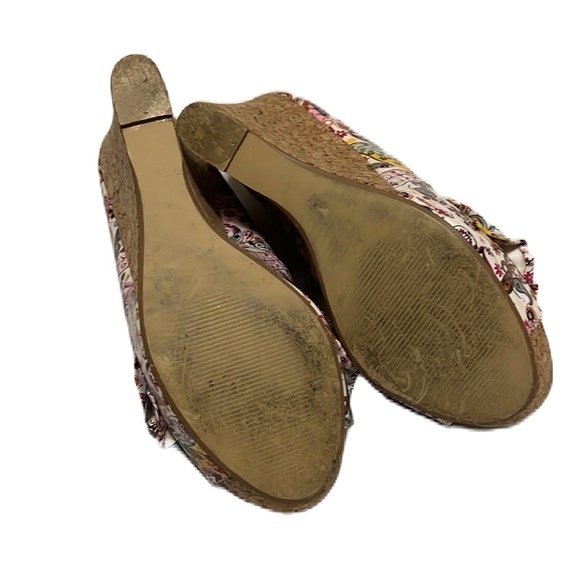 Women’s STEVE MADDEN, Open Toe, Wedges, Multi Colors, Size 6.5 - Picture 4 of 6